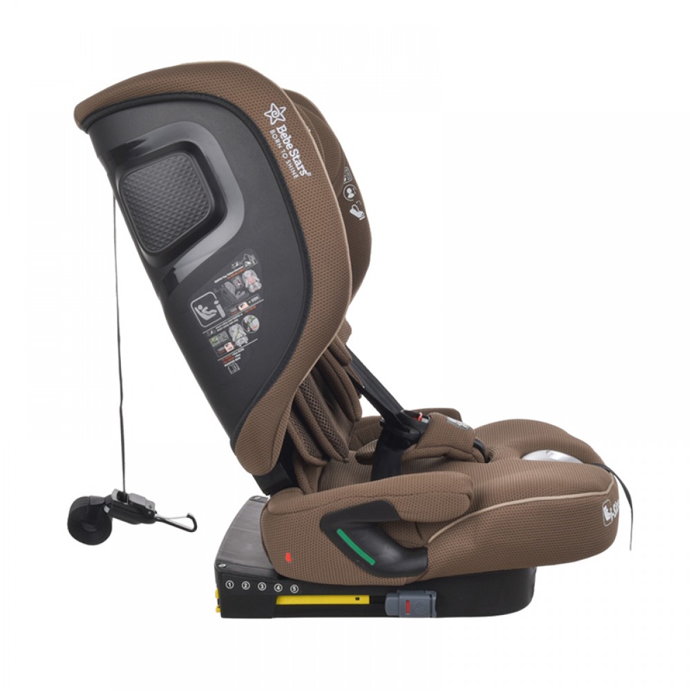 Κάθισμα Αυτοκινήτου Bebe Stars Flexy Isofix i-SIZE 76-150cm Coffee