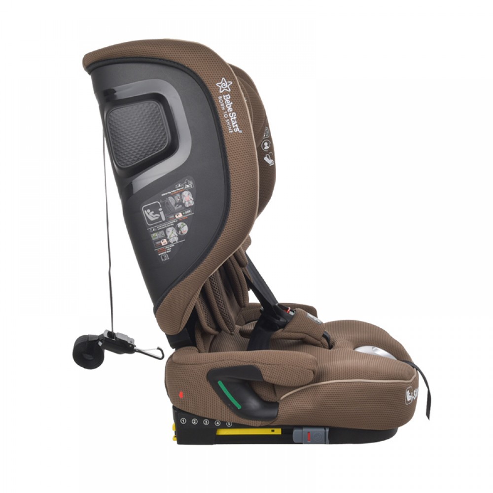 Κάθισμα Αυτοκινήτου Bebe Stars Flexy Isofix i-SIZE 76-150cm Coffee