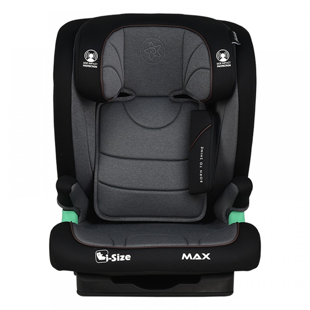 Κάθισμα Αυτοκινήτου Bebe Stars Max Isofix i-SIZE 100-150cm Grey