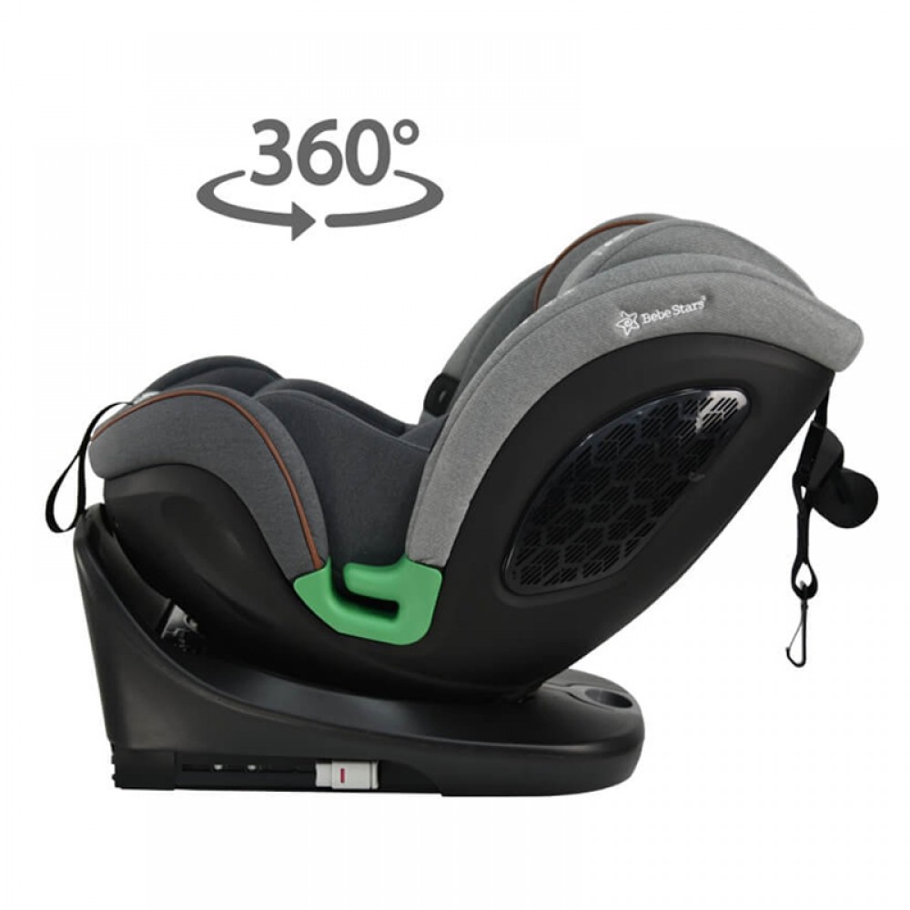 Κάθισμα Αυτοκινήτου Bebe Stars i-Revo i-Size 360° Grey Κάθισμα Αυτοκινήτου Bebe Stars i-Revo i-Size 360° Grey