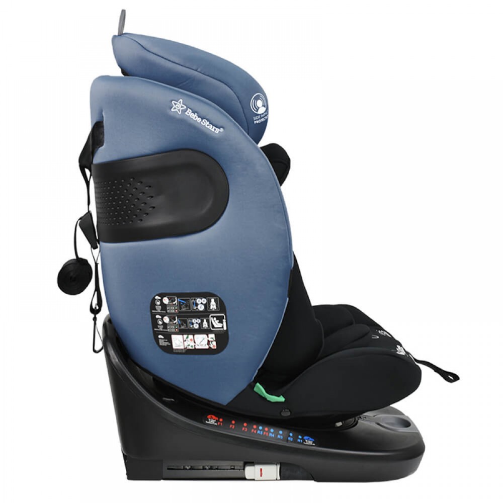 Κάθισμα Αυτοκινήτου Bebe Stars Supreme i-Size 360° Moonlight Blue Κάθισμα Αυτοκινήτου Bebe Stars Supreme i-Size 360° Moonlight Blue