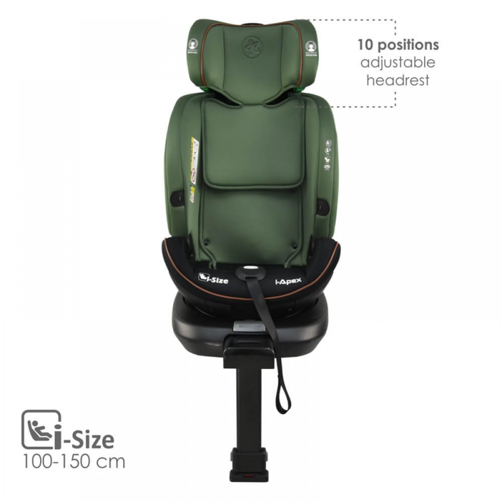 Κάθισμα Αυτοκινήτου Bebe Stars Epic i-Apex 360° 40-150cm Green Κάθισμα Αυτοκινήτου Bebe Stars Epic i-Apex 360° 40-150cm Green