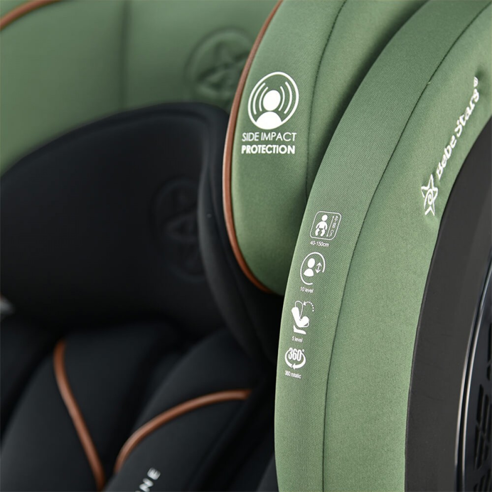 Κάθισμα Αυτοκινήτου Bebe Stars Epic i-Apex 360° 40-150cm Green Κάθισμα Αυτοκινήτου Bebe Stars Epic i-Apex 360° 40-150cm Green
