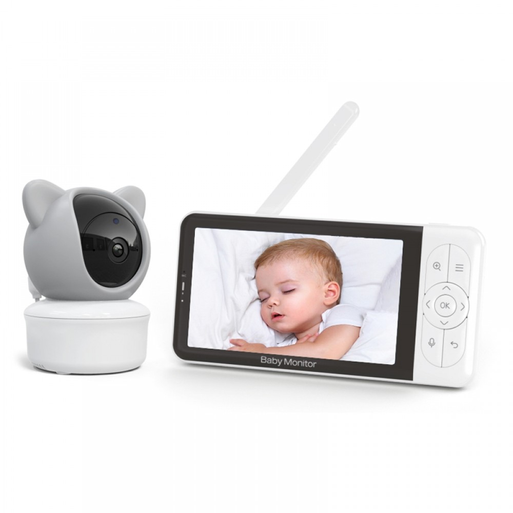 Ενδοεπικοινωνία με Περιστρεφόμενη Κάμερα & Wi-Fi Bebe Stars 5″