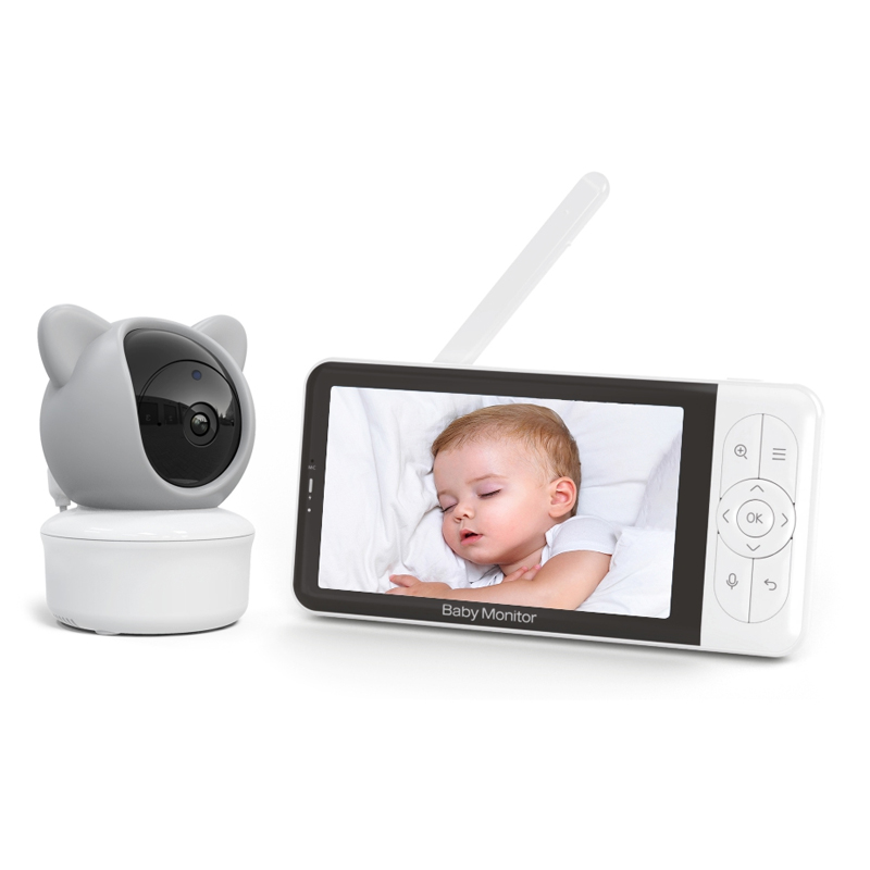 Ενδοεπικοινωνία με Περιστρεφόμενη Κάμερα & Wi-Fi Bebe Stars 5″