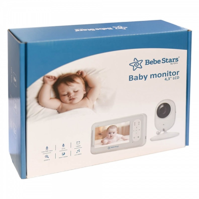 Ενδοεπικοινωνία με Κάμερα Bebe Stars 4,3″ 9504