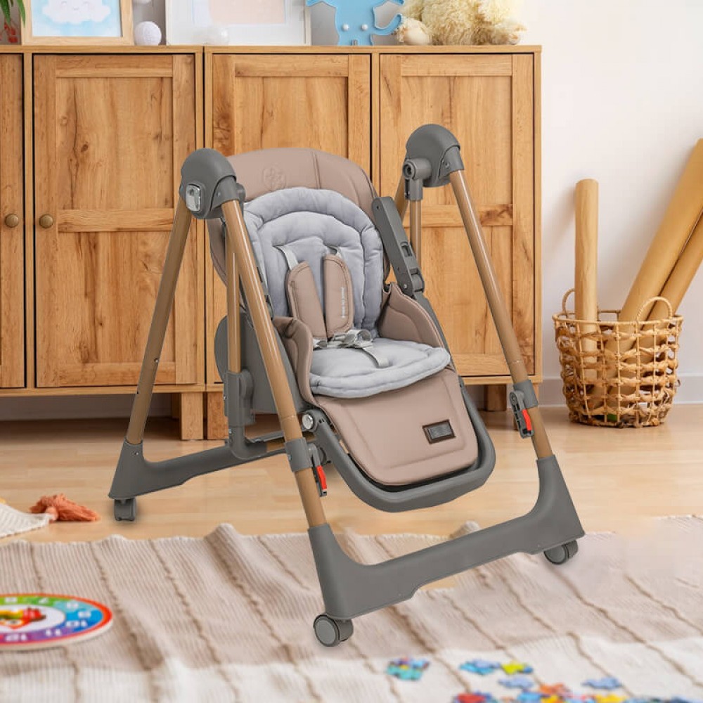 Κάθισμα Φαγητού Bebe Stars Nuovo 2in1 Mocha Κάθισμα Φαγητού Bebe Stars Nuovo 2in1 Mocha