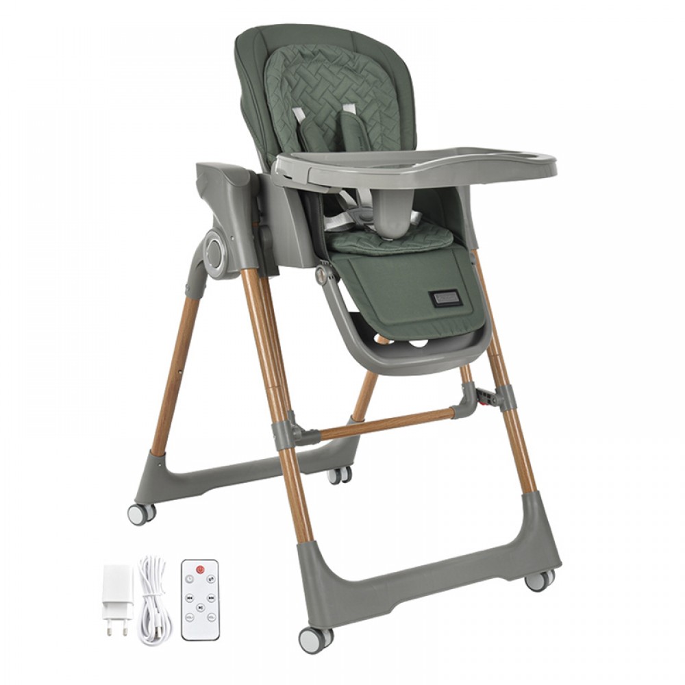 Κάθισμα Φαγητού - Κούνια Bebe Stars Serenna 2in1 Forest Green