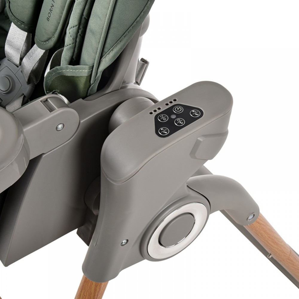 Κάθισμα Φαγητού - Κούνια Bebe Stars Serenna 2in1 Forest Green