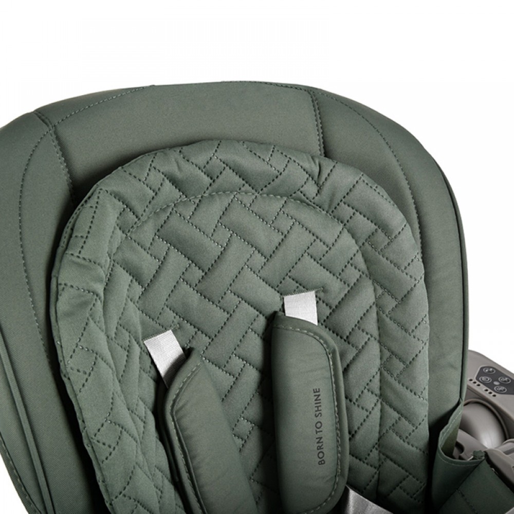 Κάθισμα Φαγητού - Κούνια Bebe Stars Serenna 2in1 Forest Green