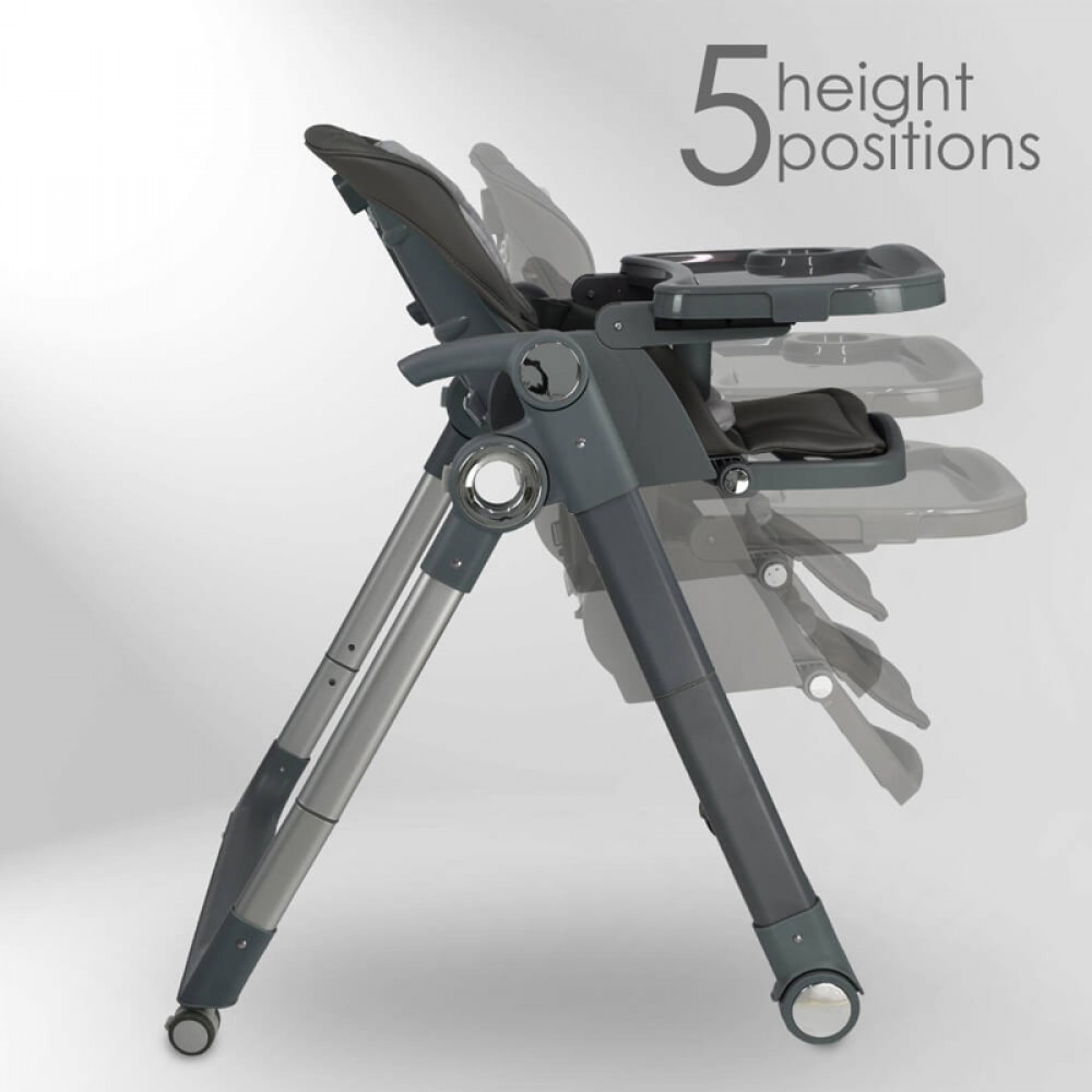 Κάθισμα Φαγητού - Κούνια Bebe Stars Yum-Yum 2in1 Grey