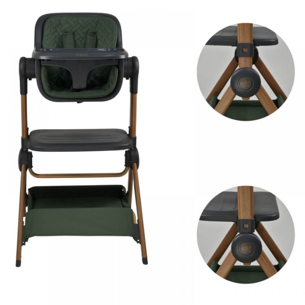 Λίκνο Bebe Stars Serenity 2in1 Forest Green Λίκνο Bebe Stars Serenity 2in1 Forest Green