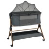 Λίκνο Bebe Stars Serenity 2in1 Smoked Grey Λίκνο Bebe Stars Serenity 2in1 Smoked Grey