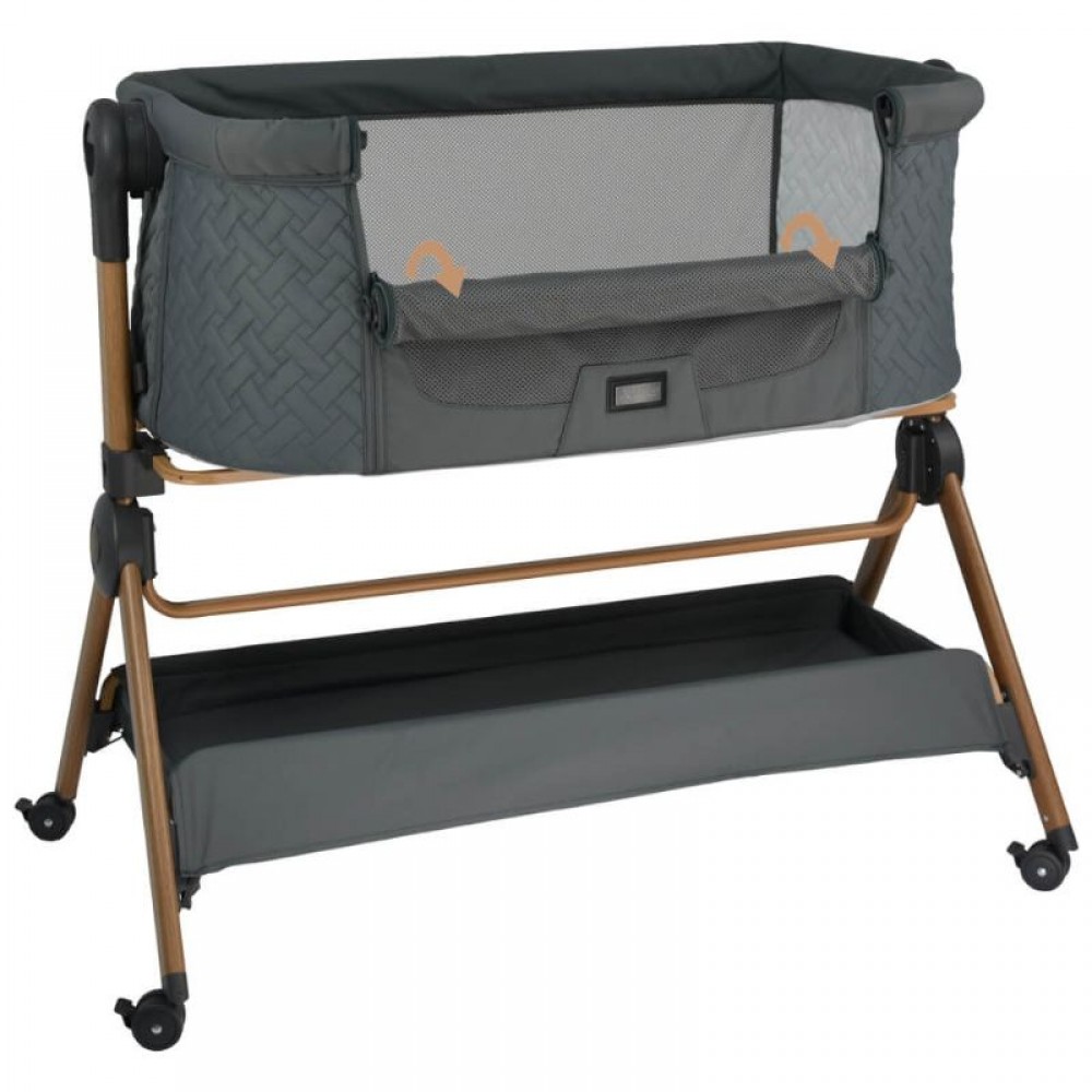 Λίκνο Bebe Stars Serenity 2in1 Smoked Grey Λίκνο Bebe Stars Serenity 2in1 Smoked Grey