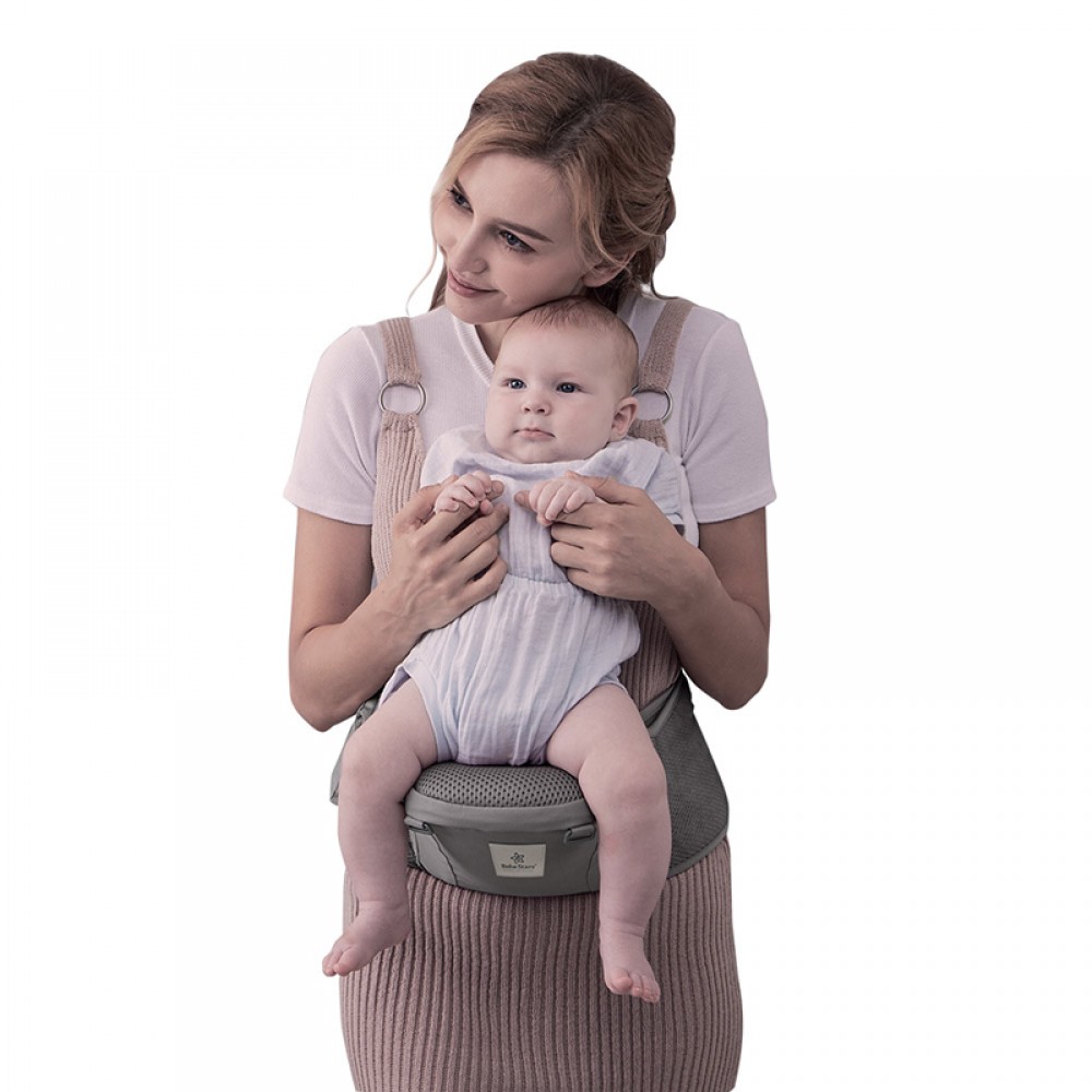 Μάρσιπος Bebe Stars Hug Me Smoked Grey