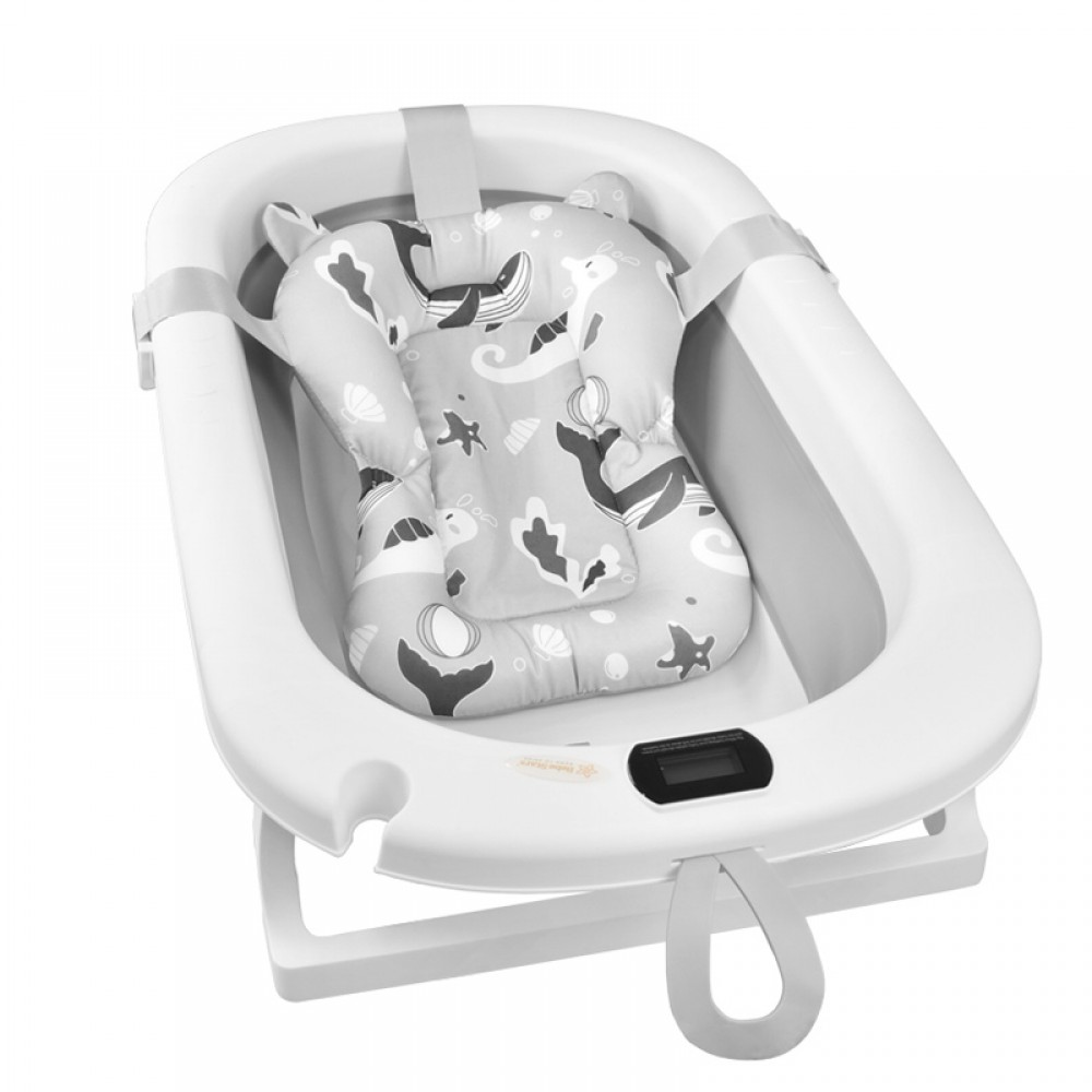 Πτυσσόμενη Μπανιέρα με Θερμόμετρο & Αξεσουάρ Bebe Stars Foldy