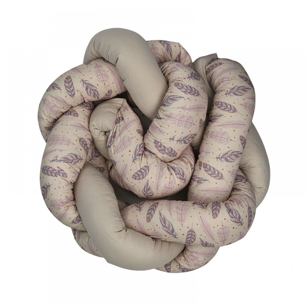 Πάντα πλεξούδα κρεβατιού Bebe Stars (230x25cm) Boho