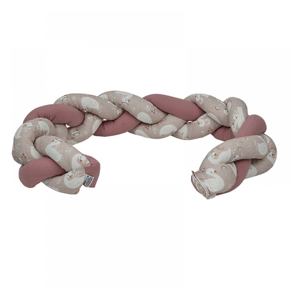 Πάντα πλεξούδα κρεβατιού Bebe Stars (230x25cm) Swan