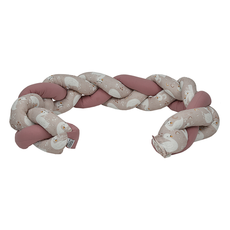 Πάντα πλεξούδα κρεβατιού Bebe Stars (230x25cm) Swan