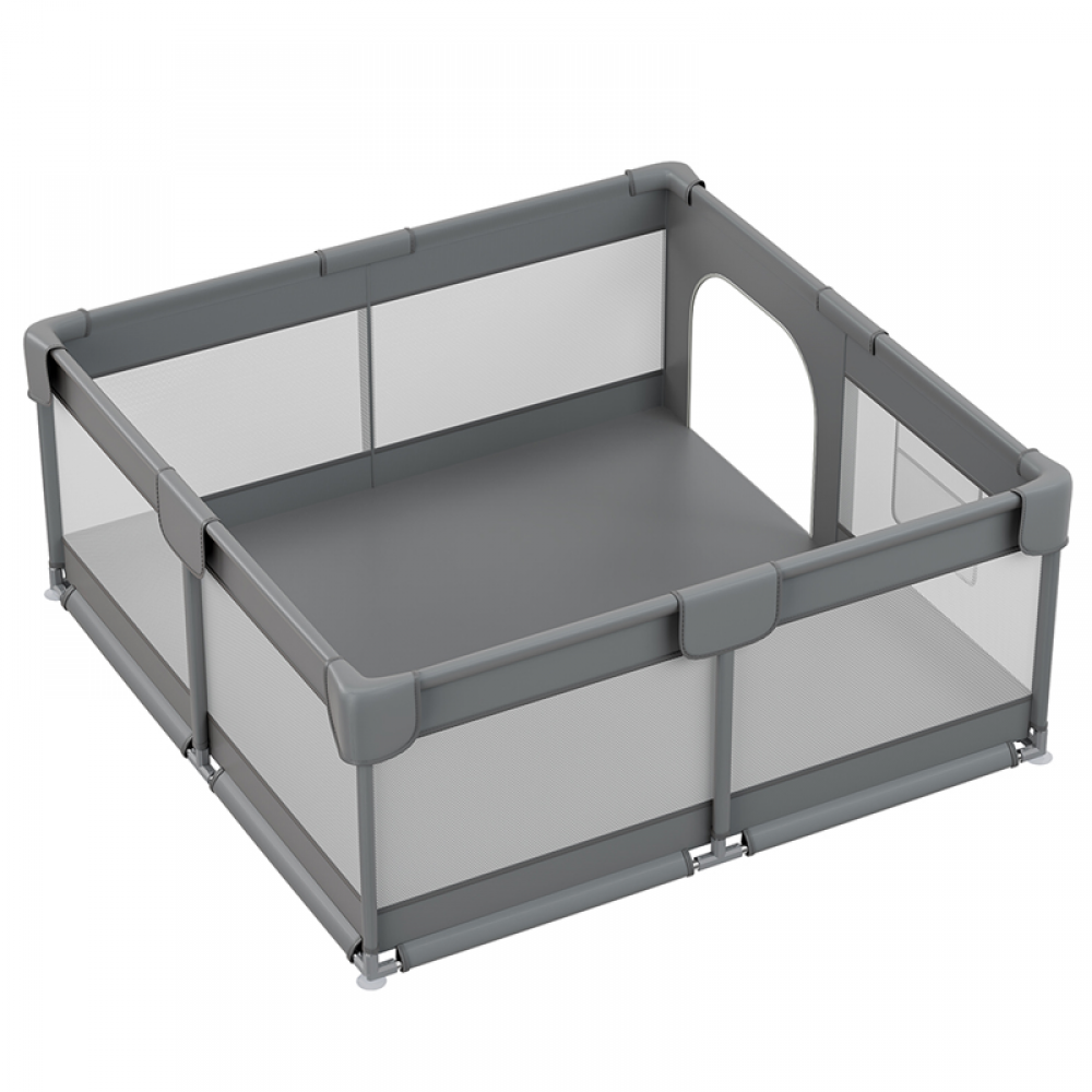 Παρκοκρέβατο Τετράγωνο Bebe Stars Playzen Grey (150x150cm) Παρκοκρέβατο Τετράγωνο Bebe Stars Playzen Grey (150x150cm)