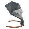 Ηλεκτρική Κούνια Ρηλάξ Bebe Stars Fluffy Smoked Grey