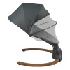 Ηλεκτρική Κούνια Ρηλάξ Bebe Stars Fluffy Smoked Grey