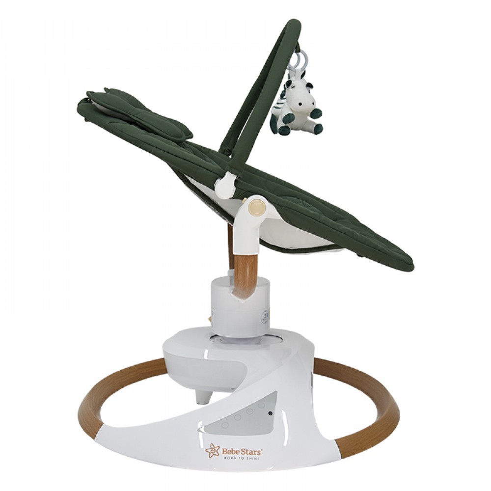 Ηλεκτρική Kούνια/Relax Bebe Stars Snuggle Forest Green