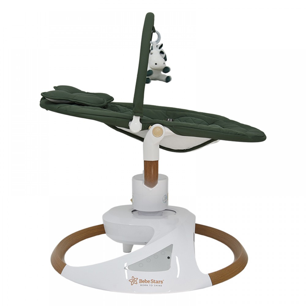 Ηλεκτρική Kούνια/Relax Bebe Stars Snuggle Forest Green