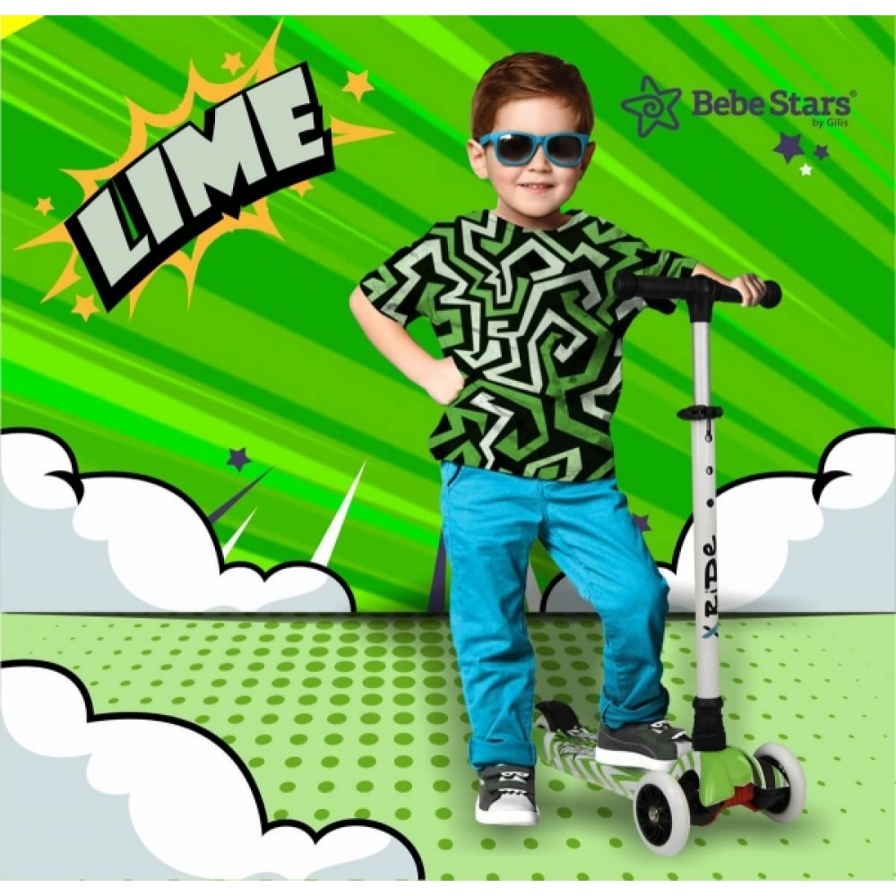 Πατίνι Bebe Stars X-Ride Lime