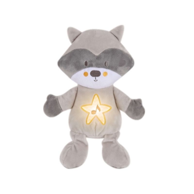 Φωτάκι Νυκτός Bebe Stars Φωτεινός Αγκαλίτσας Raccoon