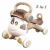 Περπατούρα Bebe Stars X-Ride Junior 3in1 Beige