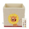 Κουτί Αποθήκευσης Παιχνιδιών Bieco Τετράγωνο Lion