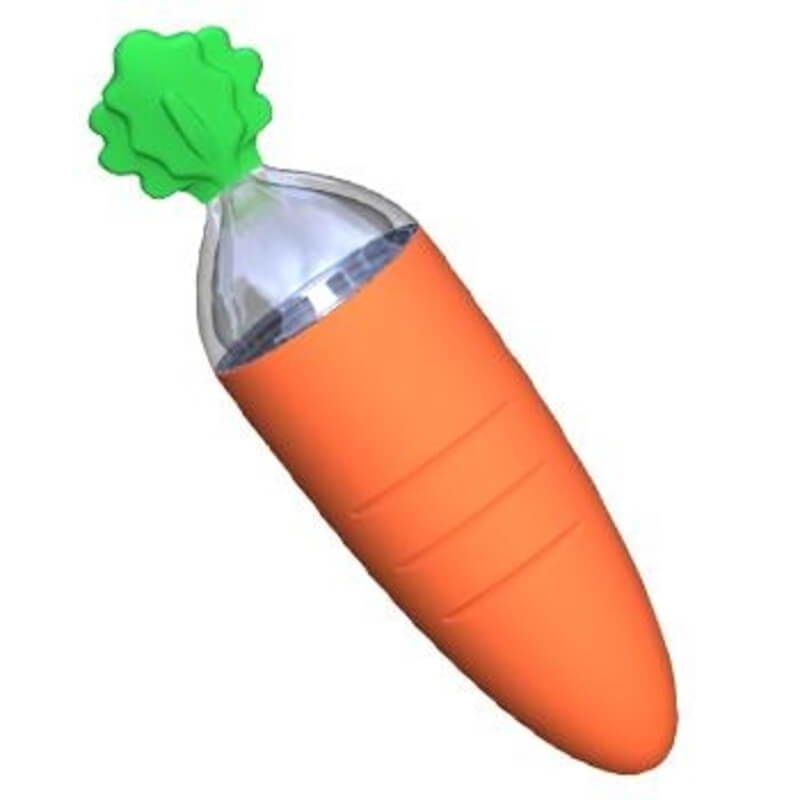 Κουτάλι Σιλικόνης Bo Jungle 2in1 Ρυθμιζόμενης Ροής Carrot