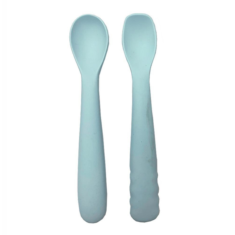 Κουταλάκια Σιλικόνης Bo Jungle B-Spoon Blue (2τεμ.)