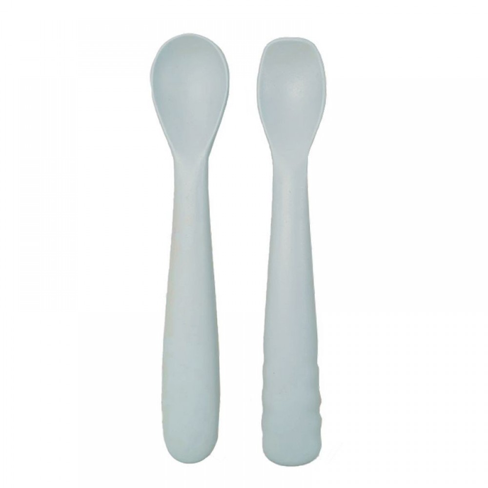 Κουταλάκια Σιλικόνης Bo Jungle B-Spoon Grey (2τεμ.)