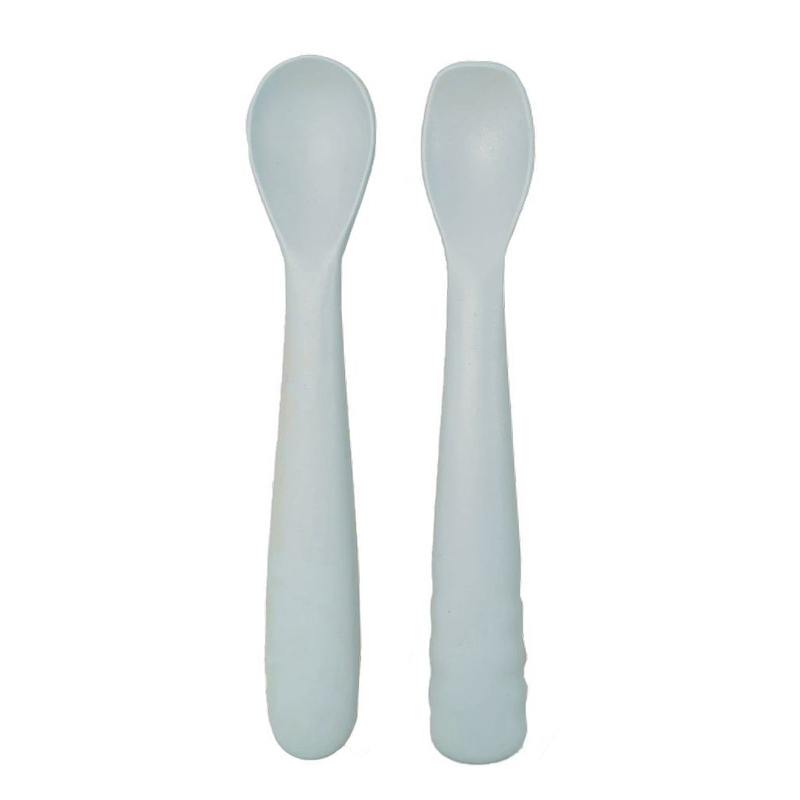 Κουταλάκια Σιλικόνης Bo Jungle B-Spoon Grey (2τεμ.)