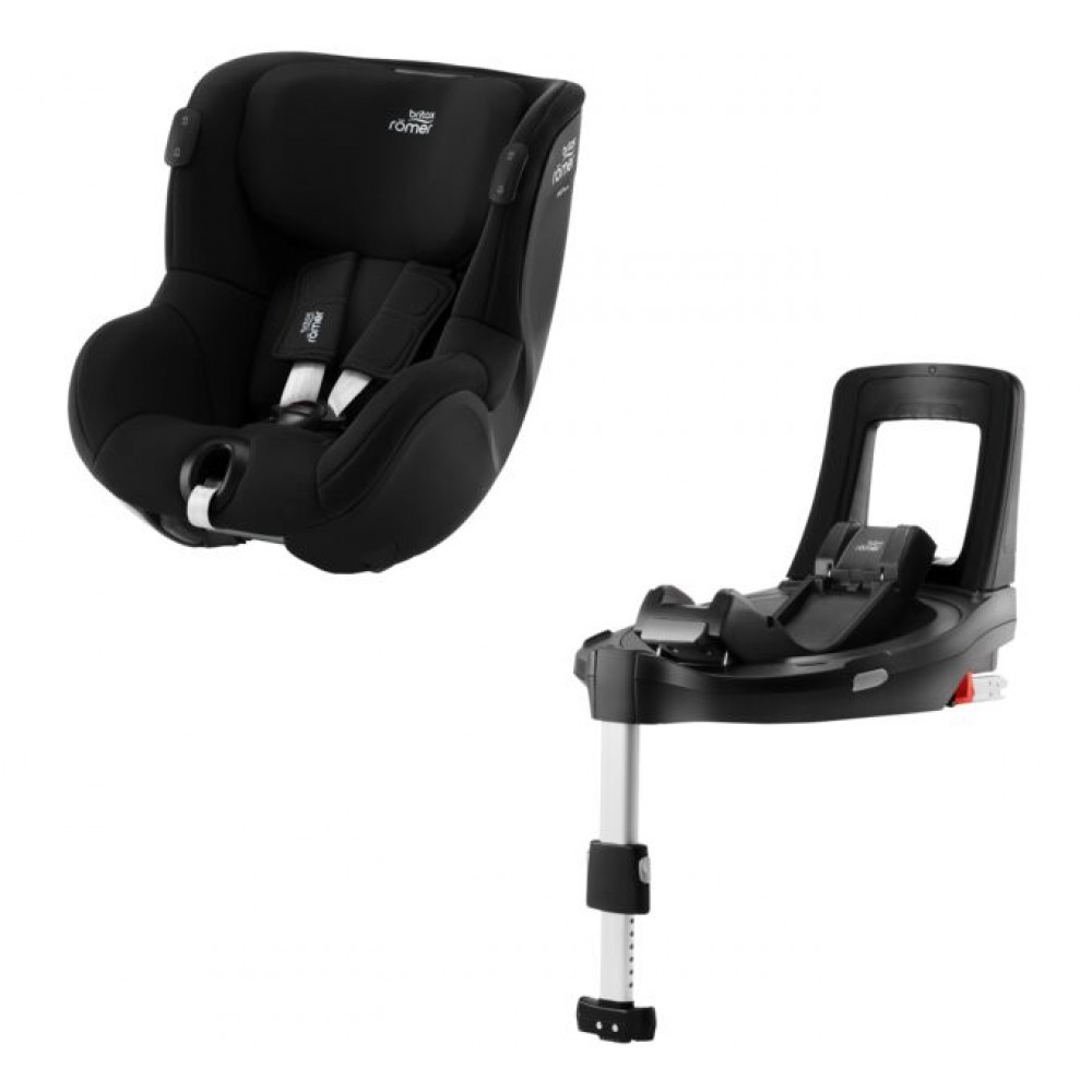 Κάθισμα Αυτοκινήτου Britax Romer Dualfix i-Sense with Flex Base I-Sense 0-18kg Space Black