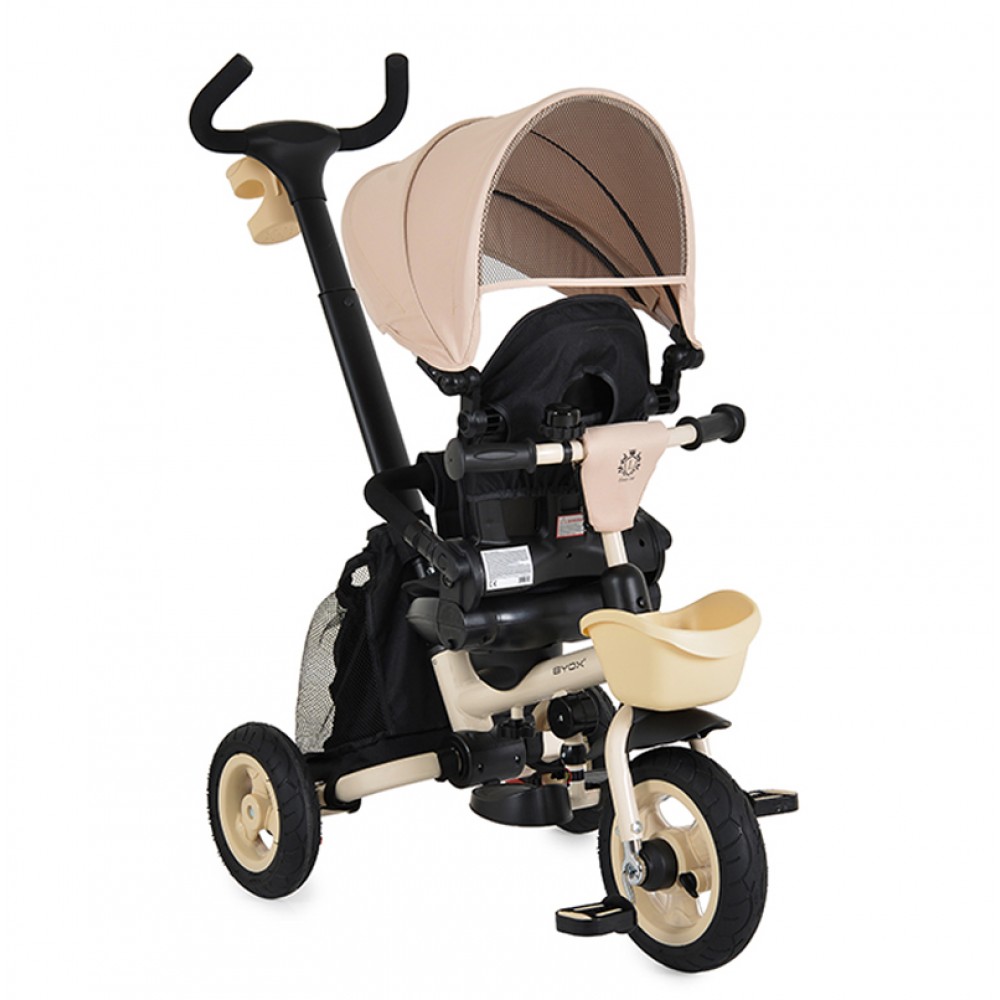 Τρίκυκλο Αναδιπλούμενο Ποδήλατο Byox Flexy Lux Light Beige