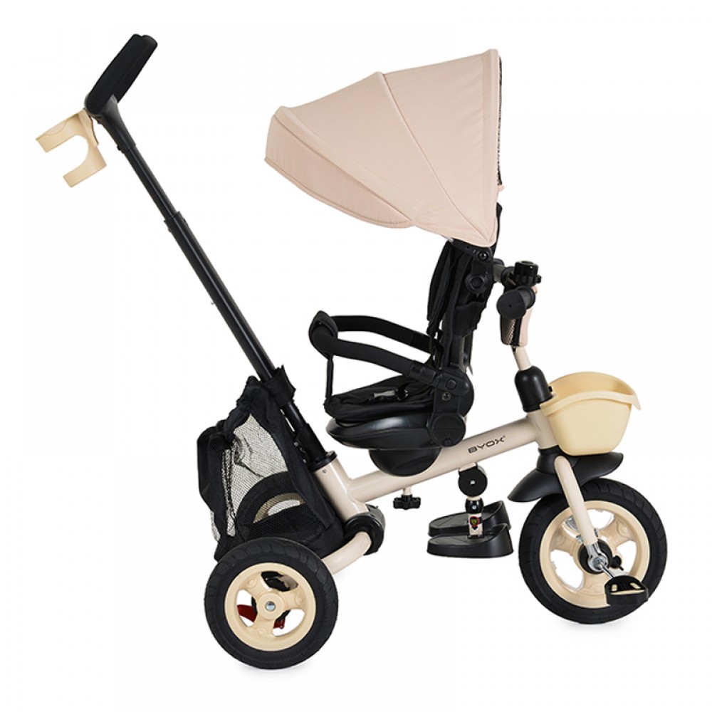 Τρίκυκλο Αναδιπλούμενο Ποδήλατο Byox Flexy Lux Light Beige