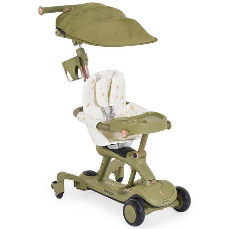 Πατίνι με Κάθισμα Byox 6in1 Cornet Green