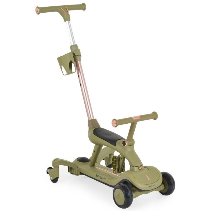 Πατίνι με Κάθισμα Byox 6in1 Cornet Green