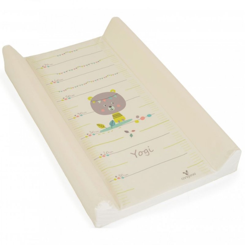 Σκληρή Αλλαξιέρα Cangaroo Yogi White 50x80cm Σκληρή Αλλαξιέρα Cangaroo Yogi White 50x80cm