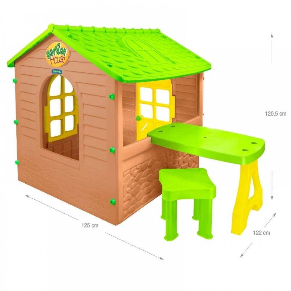 Σπιτάκι Κήπου Mochtoys Garden House with table 12240