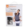 Μάρσιπος Εργονομικός Cangaroo 4 in 1 Explorer Black 