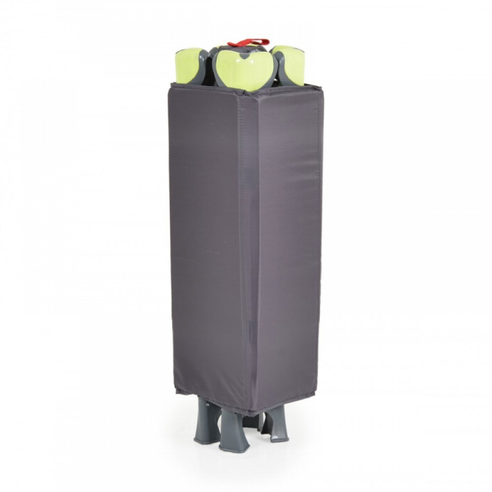 Παρκοκρέβατο Moni Tommy 2 Layers Green