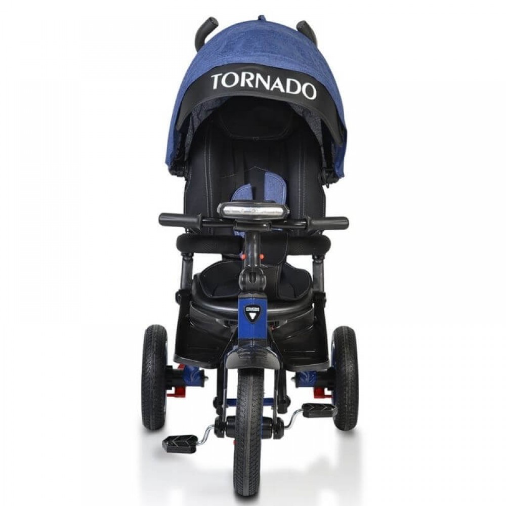 Τρίκυκλο Ποδηλατάκι Byox Tornado Air Wheels με μουσική Dark Blue