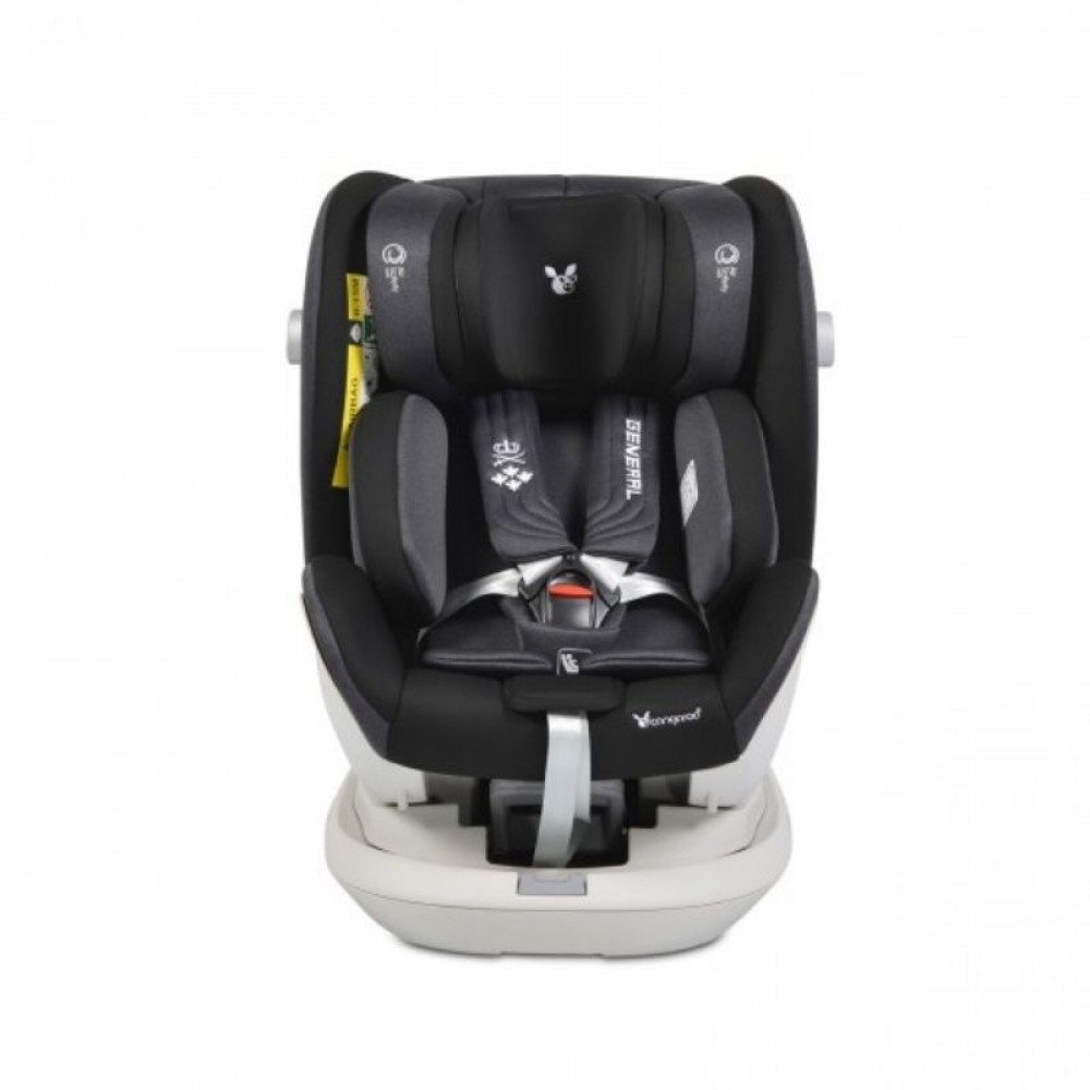 Κάθισμα Αυτοκινήτου Cangaroo General Isofix 360° (0-36kg) Black