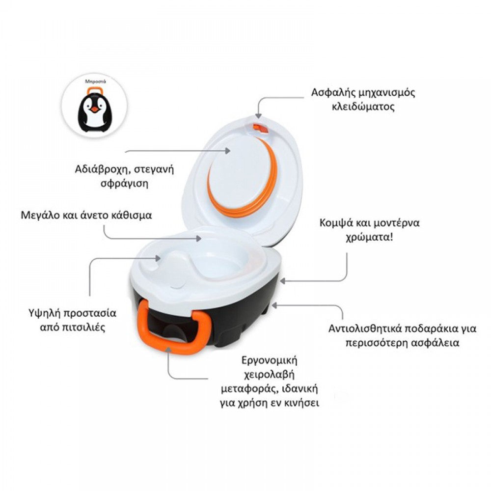 Φορητό Γιο-Γιo My Carry Potty Penguin