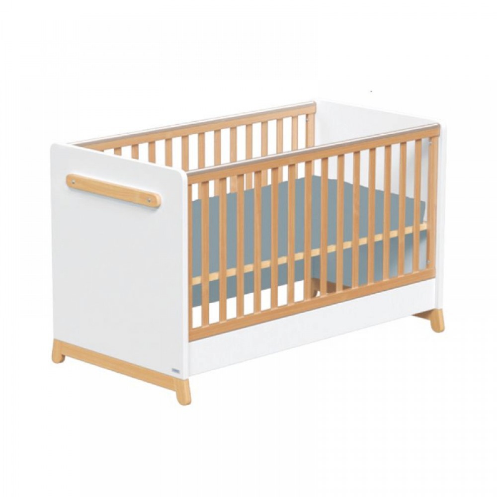 Βρεφικό Κρεβάτι μετατρεπόμενo σε παιδικό Casababy Palmer White