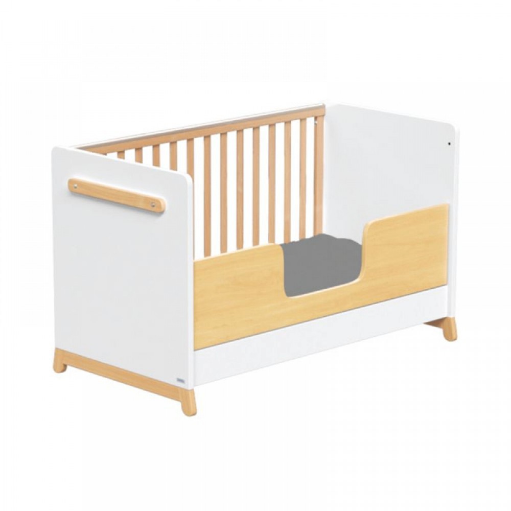 Βρεφικό Κρεβάτι μετατρεπόμενo σε παιδικό Casababy Palmer White